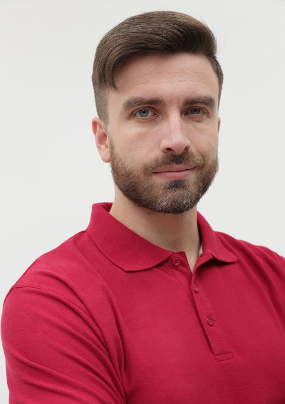 Рубашка поло унисекс STAN хлопок/полиэстер 185