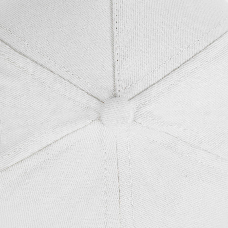 Бейсболка "Hit", 5 клиньев,  застежка на липучке, белый, 100% п/э, плотность 130 г/м2