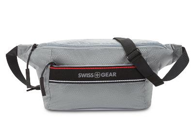 Сумка на пояс SWISSGEAR, полиэстер с плетением рипстоп, 38 x 5 x 15 см