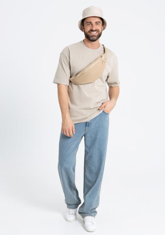 Футболка унисекс оверсайз STAN хлопок  240