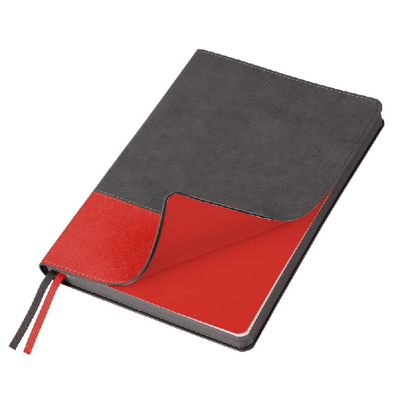 Набор подарочный Solution Prestige Trio ( ежедневник Flexy Treviso Nuba Sand Color, кружка Casa Grande Lupin Soft, ручка Zorro),  с красным