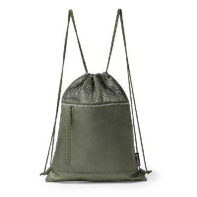 Рюкзак на стяжке MASKOT, темно-зеленый