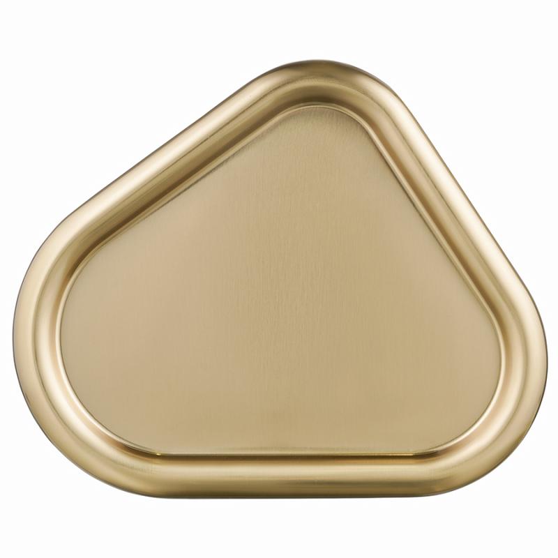 Подсвечник треный с титановым покрытием из коллекции edge, 21х17 см