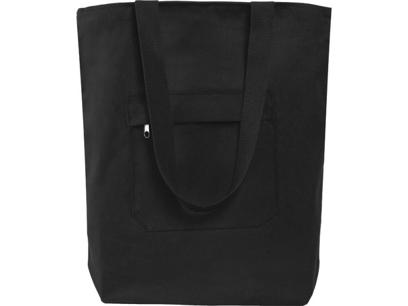 Сумка на молнии Zipper из хлопка 280 г/м2