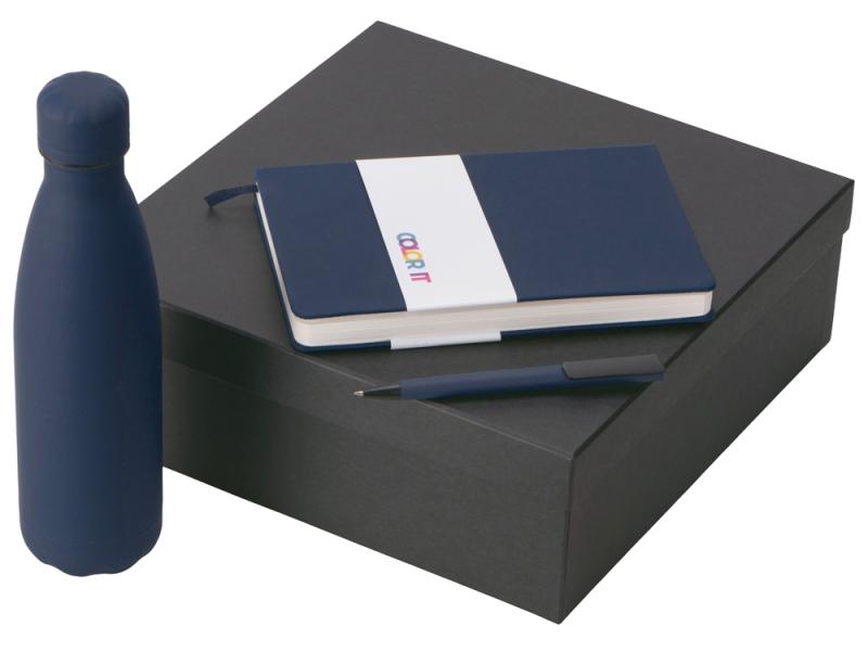 Подарочный набор COLOR IT c блокнотом, ручкой и термобутылкой