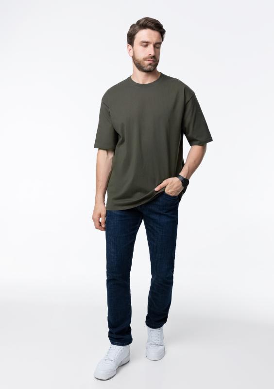 Футболка унисекс оверсайз STAN хлопок  240