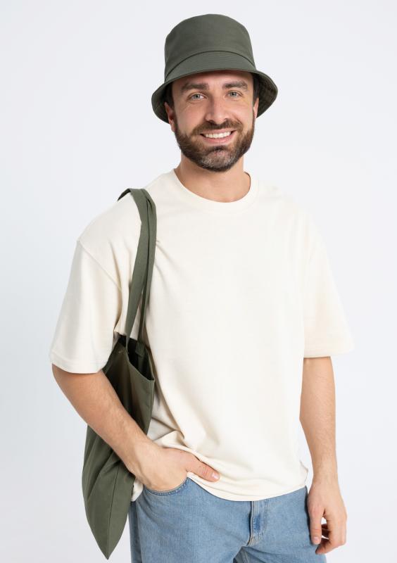 Сумка шопер STAN хлопок 38*42, 200,201, Оливковый Хаки (36)