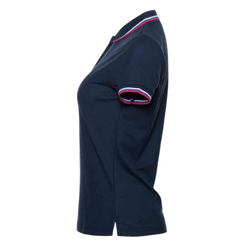 Рубашка поло женская STAN  триколор хлопок/полиэстер 185