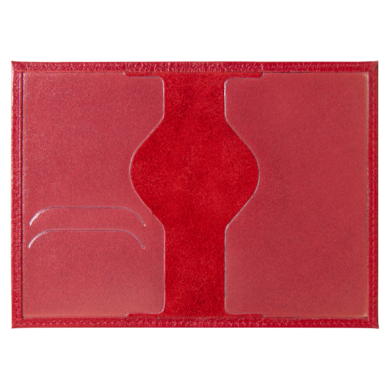 Обложка для автодокументов Leather Sky Flotter Sun из натуральной кожи