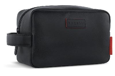 Несессер дорожный BUGATTI Clark, воловья кожаполиэстер, 20х10х13 см, 2,5 л