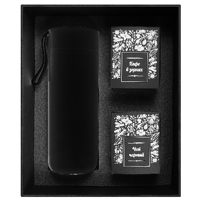 Набор подарочный Solution Prestige Trio (термокружка, чай, кофе)