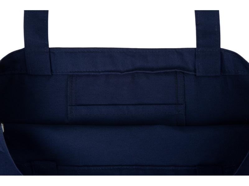 Сумка Levy хлопковая с широким дном, 240 г/м2