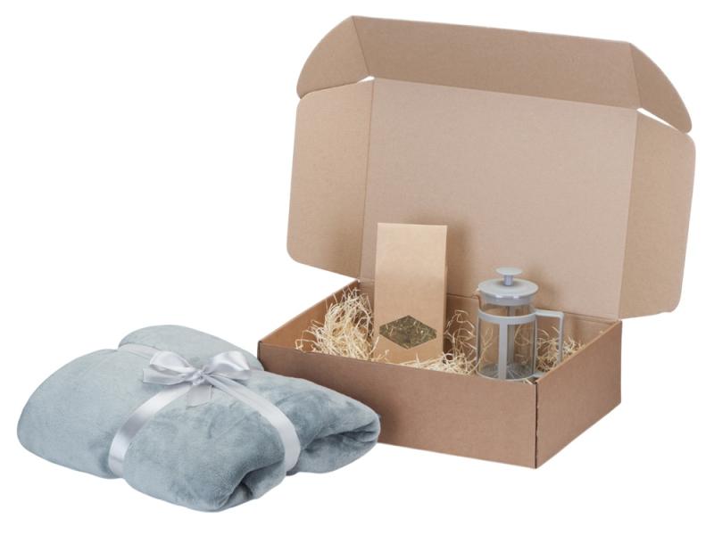 Подарочный набор Tea time с пледом