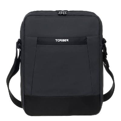 Сумка кроссбоди TORBER, полиуретан, 27х21х6 см