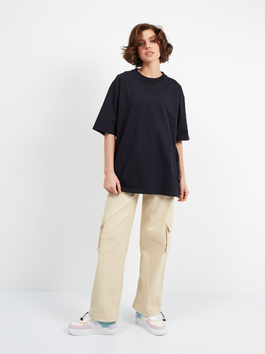 Футболка унисекс оверсайз STAN хлопок  240