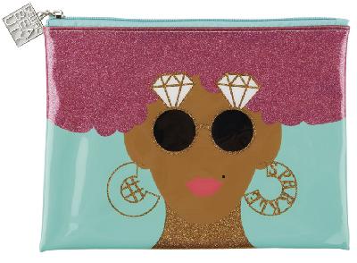 Косметичка Dewal Beauty серия "Модница",  22х16,5х1,5см