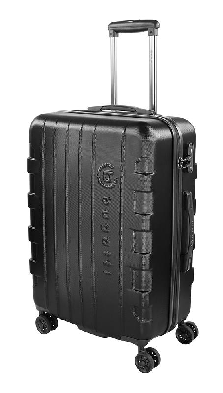 Чемодан BUGATTI Galatea, поликарбонат  АБСпластик, 46х27,5х67 см, 65 л