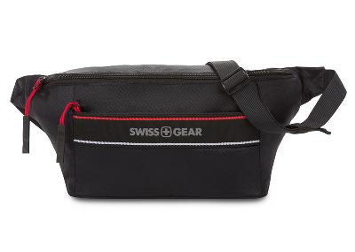 Сумка на пояс SWISSGEAR, полиэстер с плетением рипстоп, 38 x 5 x 15 см
