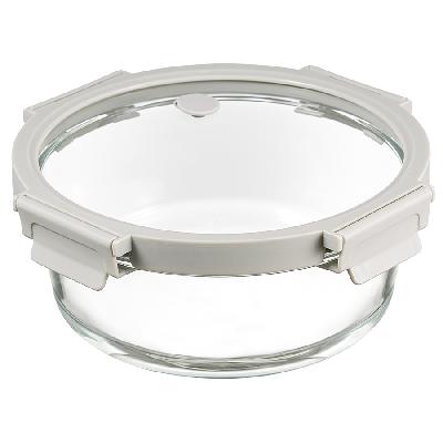 Контейнер для запекания и хранения круглый click glass, 1,3 л