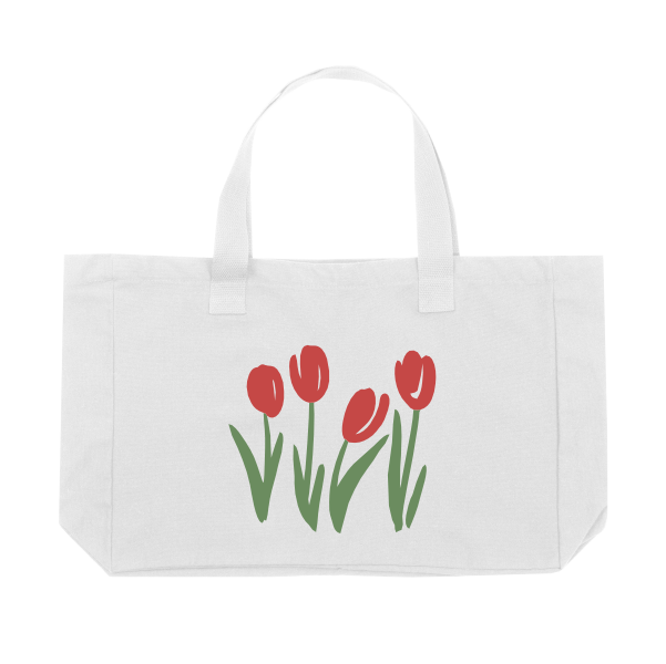 Сумка шопер полиэстер/хлопок 48*32*12