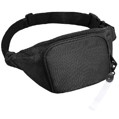 Поясная сумка SPLIT TO GO, Чёрный/Белый