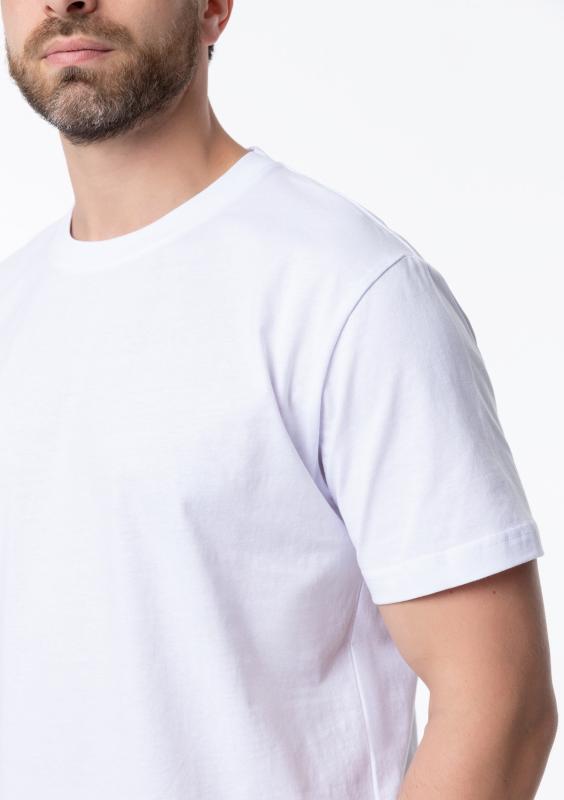 Футболка унисекс хлопок 150, 52, Белый (10)