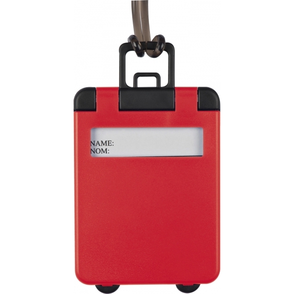 Бирка багажная пластиковая