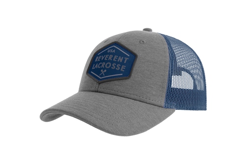 Образец бейсболка с кастомизацией LAB2224, синий, 100% полиэстер