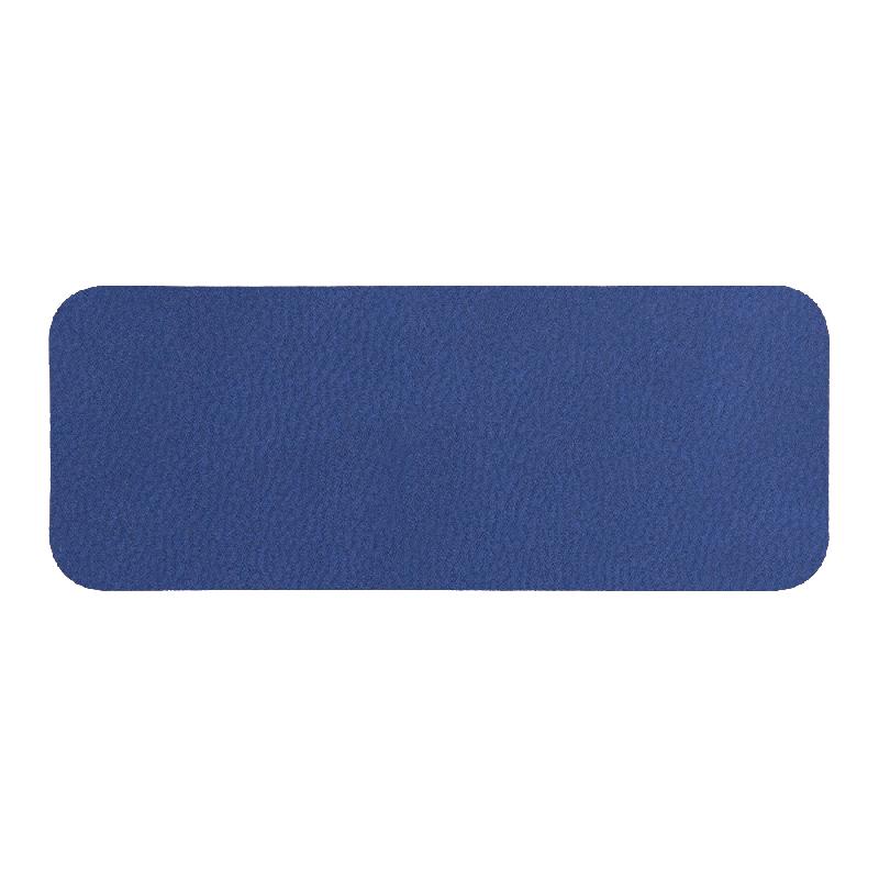 Шеврон Rectangle Latte Soft touch размер 75*29 мм, со скругленными углами