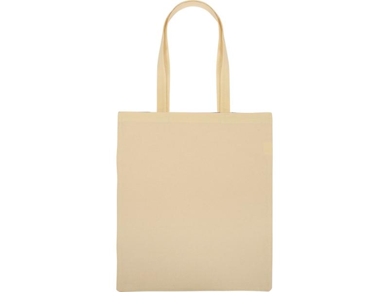 Сумка для шопинга Twin двухцветная из хлопка, 180 г/м2