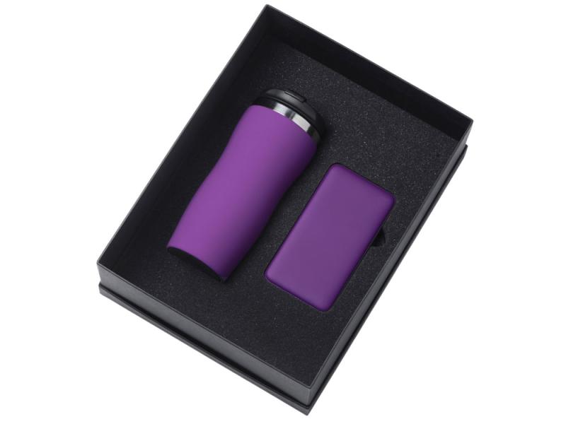 Подарочный набор COLOR IT c термокружкой и повербанком