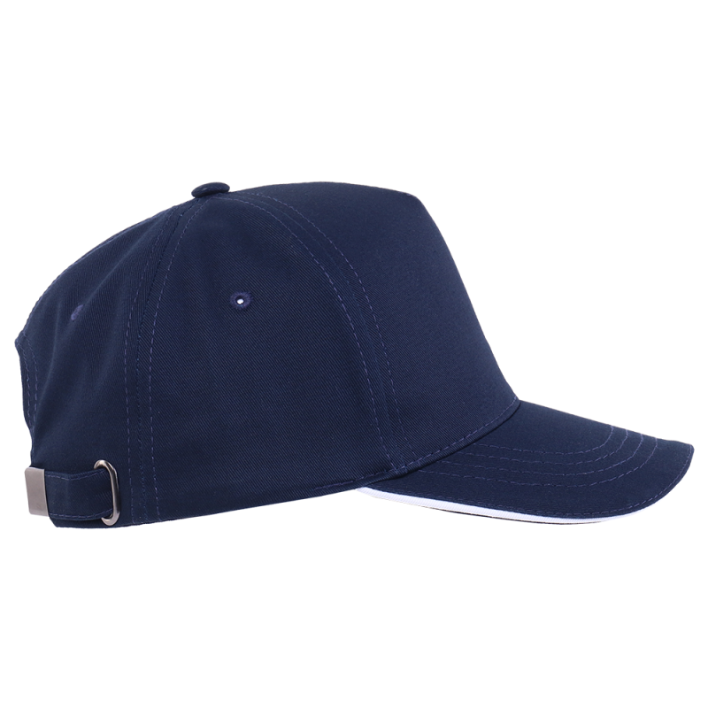 Бейсболка с кантом STAN 5 клиньев хлопок 280,14, Темно (46)