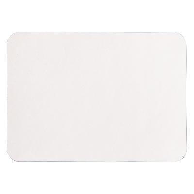 Шеврон Rectangle Milano размер 50*70 мм, молочный, со скругленными углами