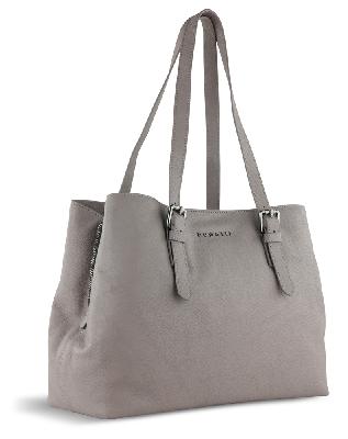 Сумка женская BUGATTI Bella, воловья кожаполиэстер, 33х14х25 см