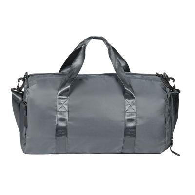 Сумка спортивная "Gym", серая, 45х21х20 см, полиэстер