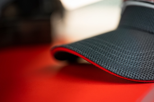 Образец бейсболка с кастомизацией LAB2124, тёмно-серый, 100% полиэстер