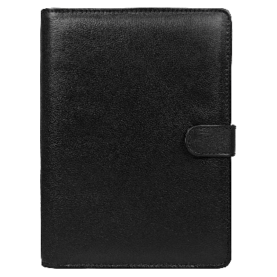 Ежедневник в суперобложке Country Leather Sky A5+ из нат. кожи, недатированный, агнитным клапаном, с блокнотом в подарочной коробке