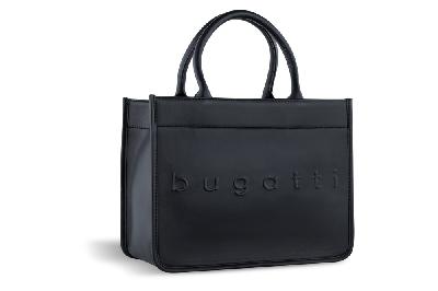 Сумкатоут женская BUGATTI Daphne, воловья кожаполиэстер, 29,5х13х22 см