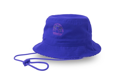 Образец панама с кастомизацией LAB2501, тёмно-синий, 100% полиэстер