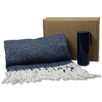 Набор подарочный Solution Duo (плед Super Soft Nature, термокружка "Бастион")