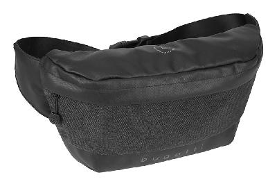 Сумка на пояс BUGATTI Universum, овая, полиэстер меланжтарпаулин, 27х5х15 см, 1 л