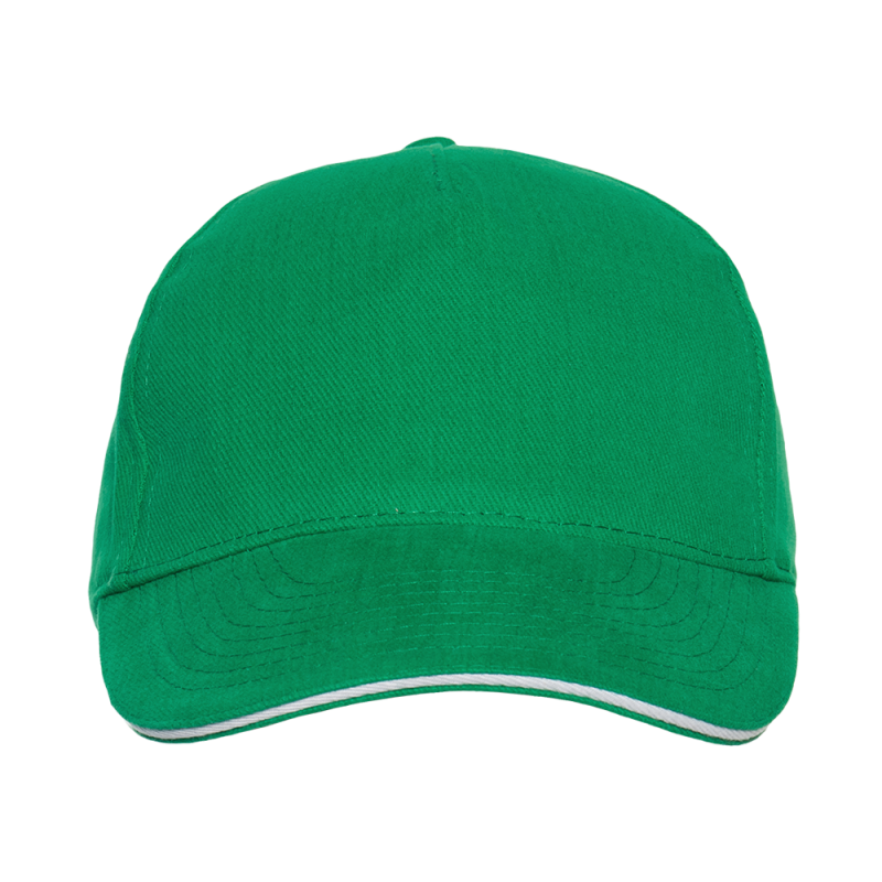 Бейсболка с кантом STAN 5 клиньев хлопок 280