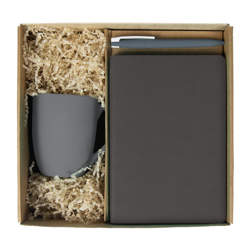 Набор подарочный Solution Prestige Trio ( ежедневник Flexy Latte Color, кружка Casa Grande Сlassic Soft, ручка Zorro)