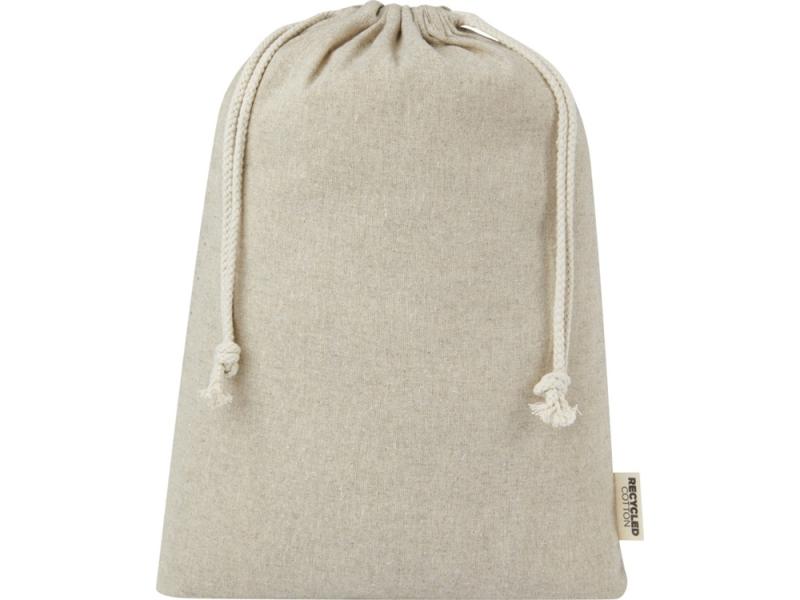Большая подарочная сумка Pheebs из переработанного хлопка 4 л