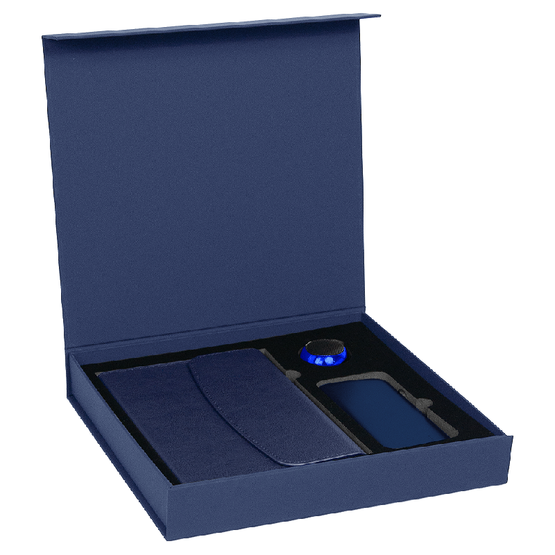 Набор подарочный Solution Prestige Trio (ежедневник в суперобложке, колонка, внешний аккумулятор)