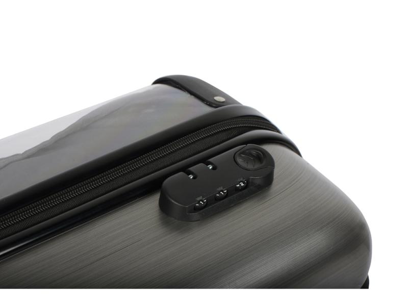 Чемодан прозрачный Visit  со сменной вставкой