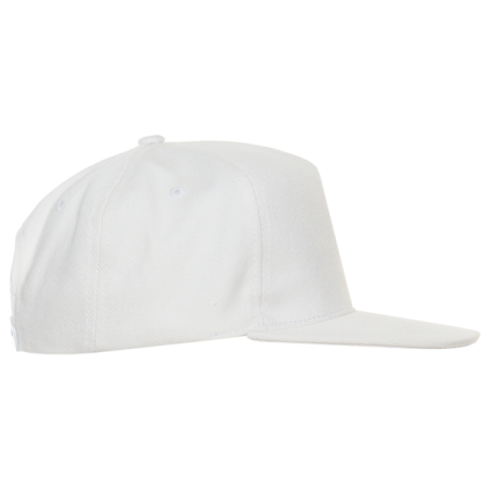 Бейсболка прямой козырёк STAN 5 клиньев хлопок 330,08, Молочный (11)