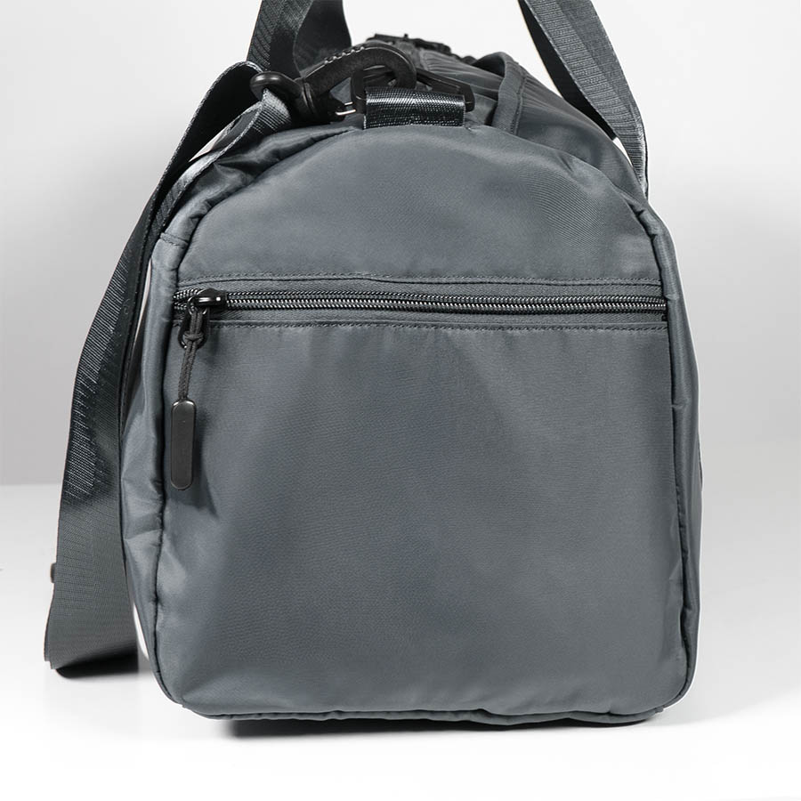 Сумка спортивная "Gym", серая, 45х21х20 см, полиэстер