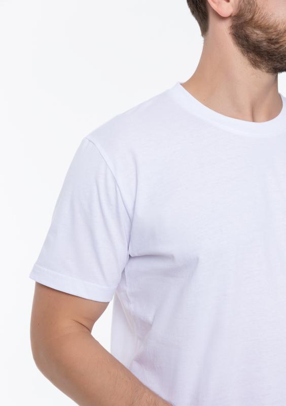 Футболка унисекс STAN, хлопок 150, 51, Белый(10)