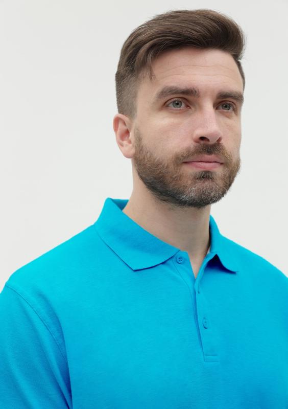 Рубашка поло унисекс STAN хлопок/полиэстер 185